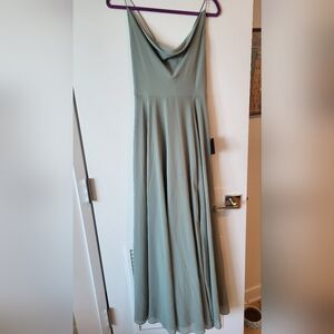 NEW Lulu's sage green bridesmaid dress size XL